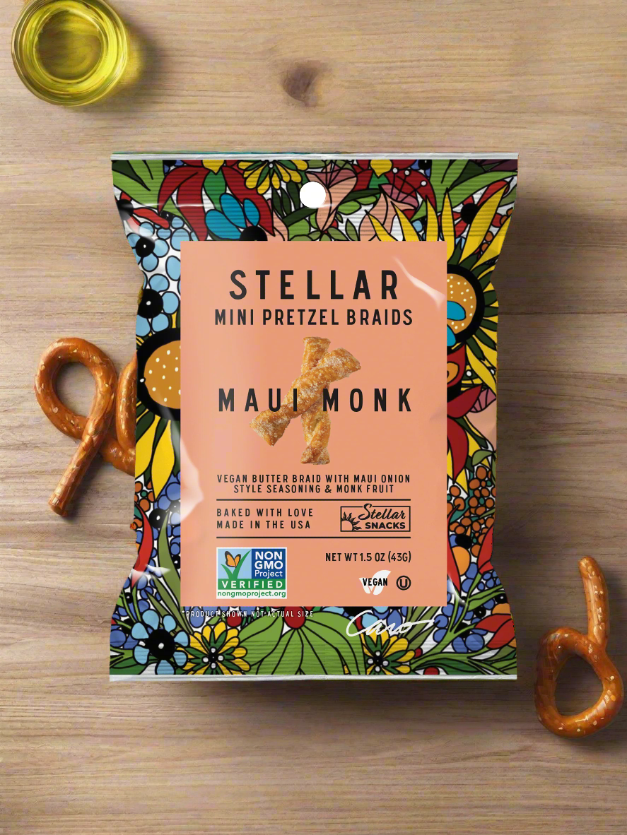 Stellar Pretzel Braids - Maui Monk - 1.5oz