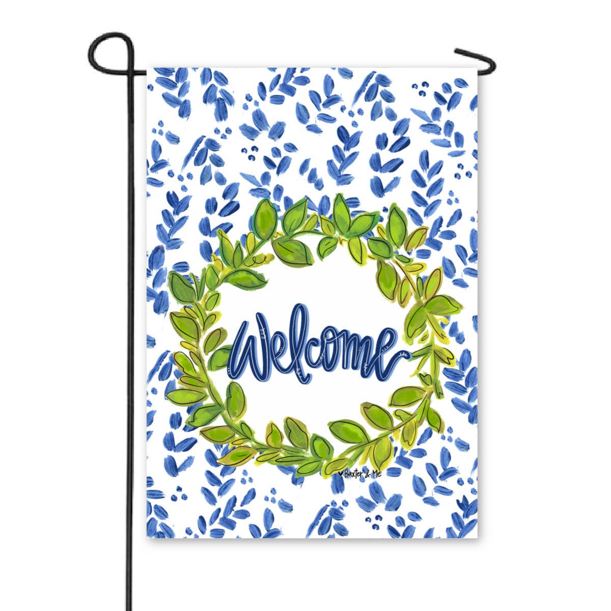 Willow & Green Welcome Garden Flag