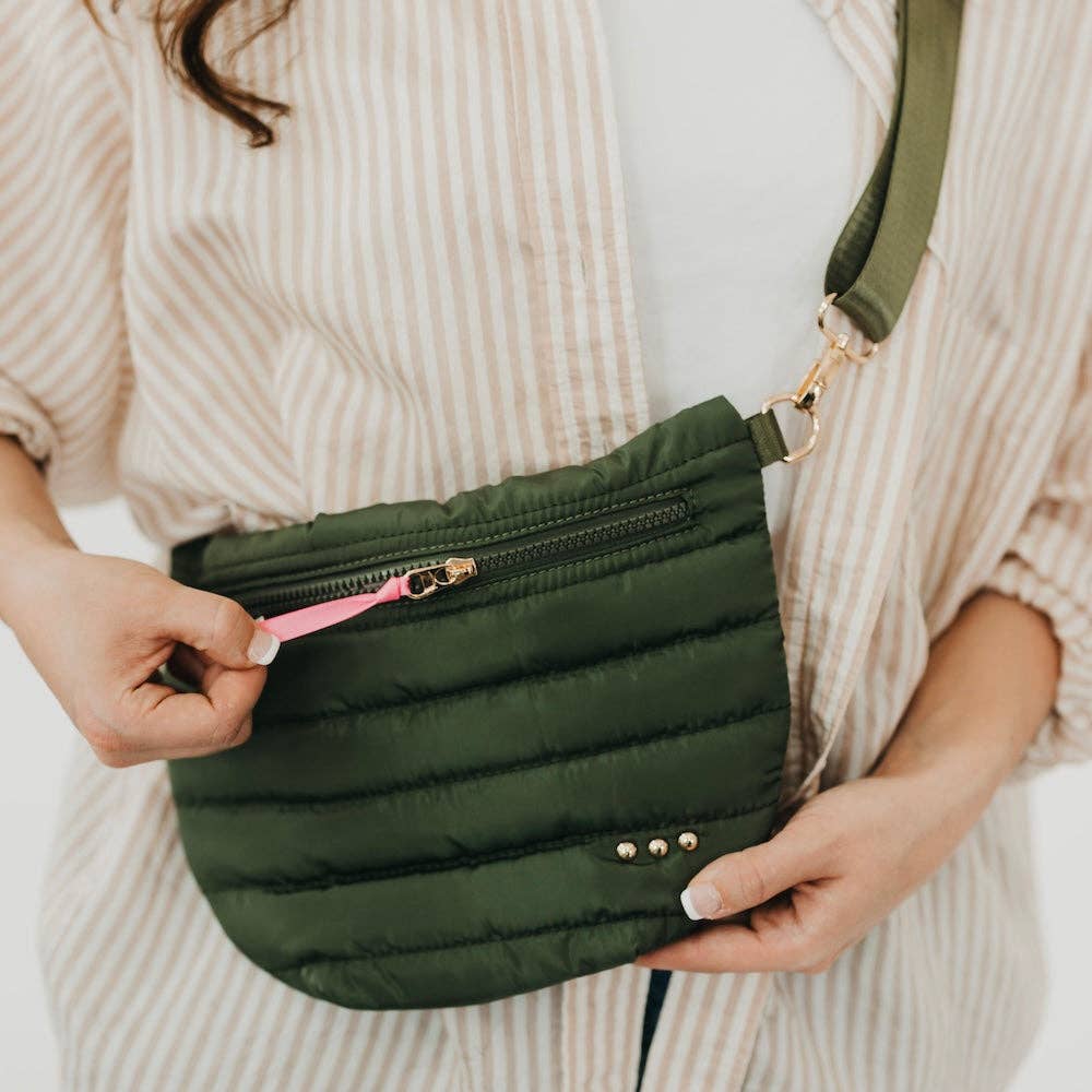 Pretty Simple Jolie Quilted Puffer Belt Bag