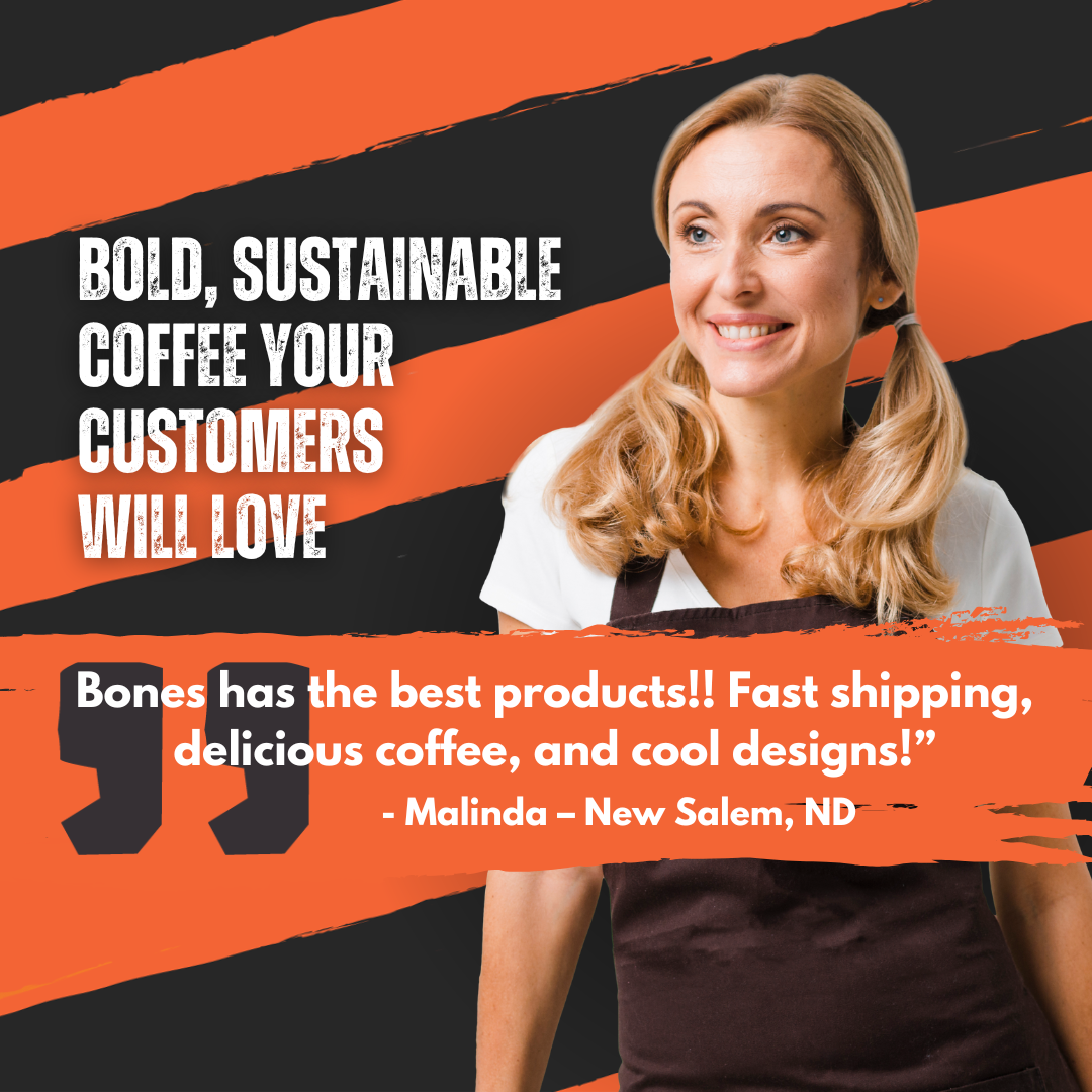 Bones Crazelnut Flavored Ground 12oz Coffee