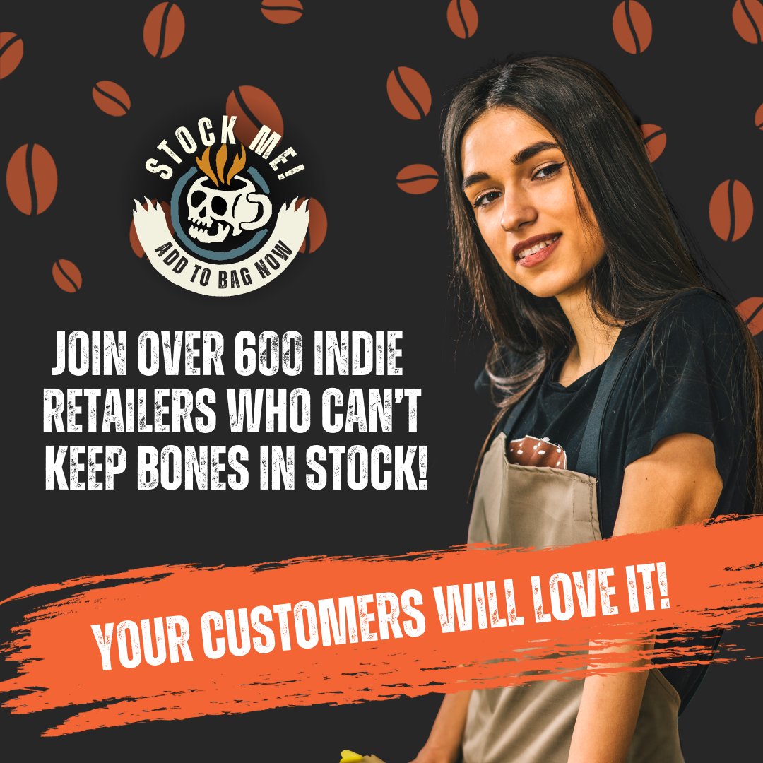 Bones Pina Colada Flavored Ground 12oz Coffee