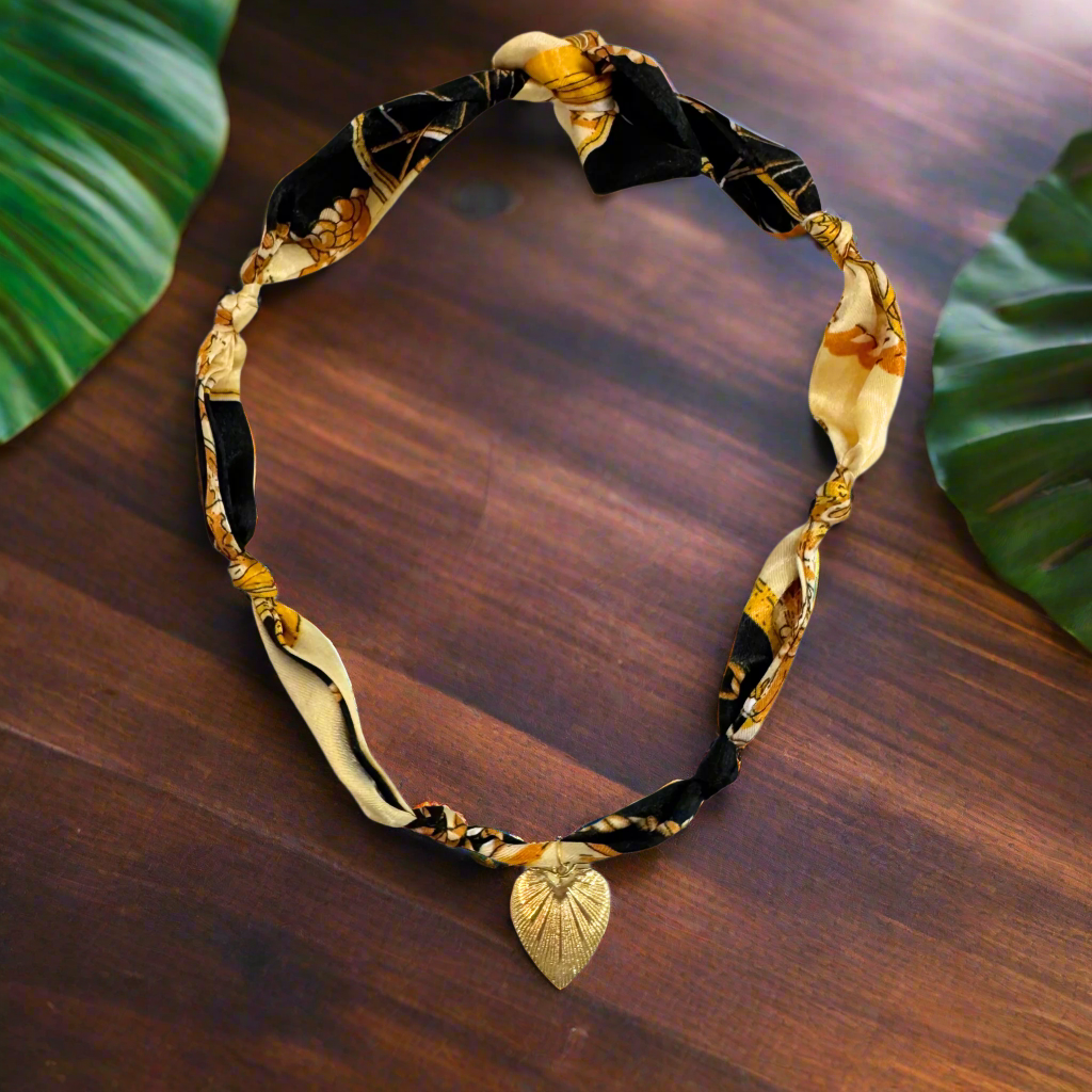 Scarf Bandana Charm Necklaces