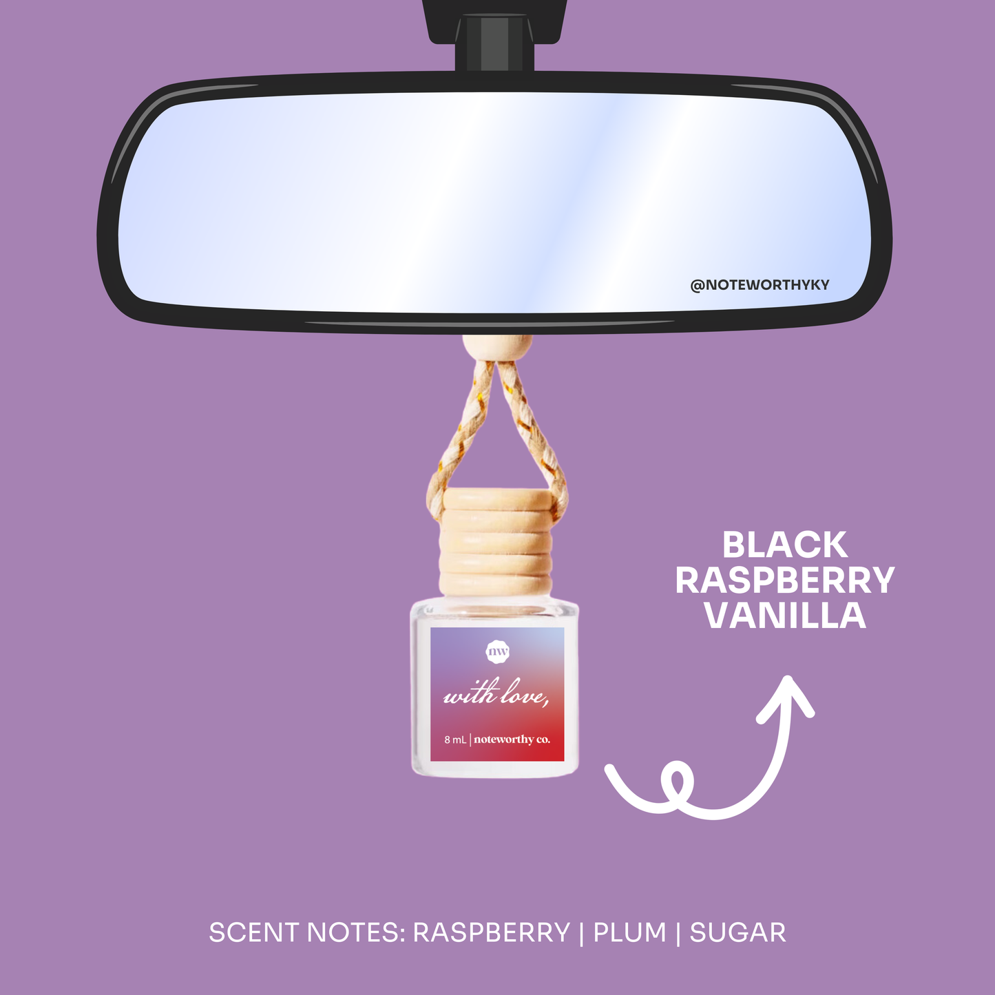 Car Diffusers | Valentine Collection