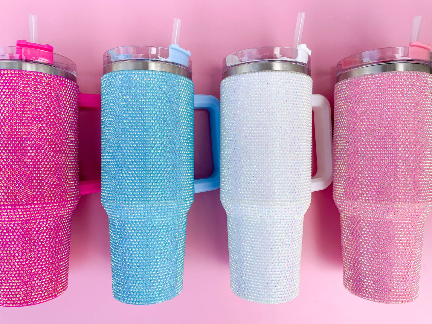 Rhinestone 40 oz Stainless Tumbler
