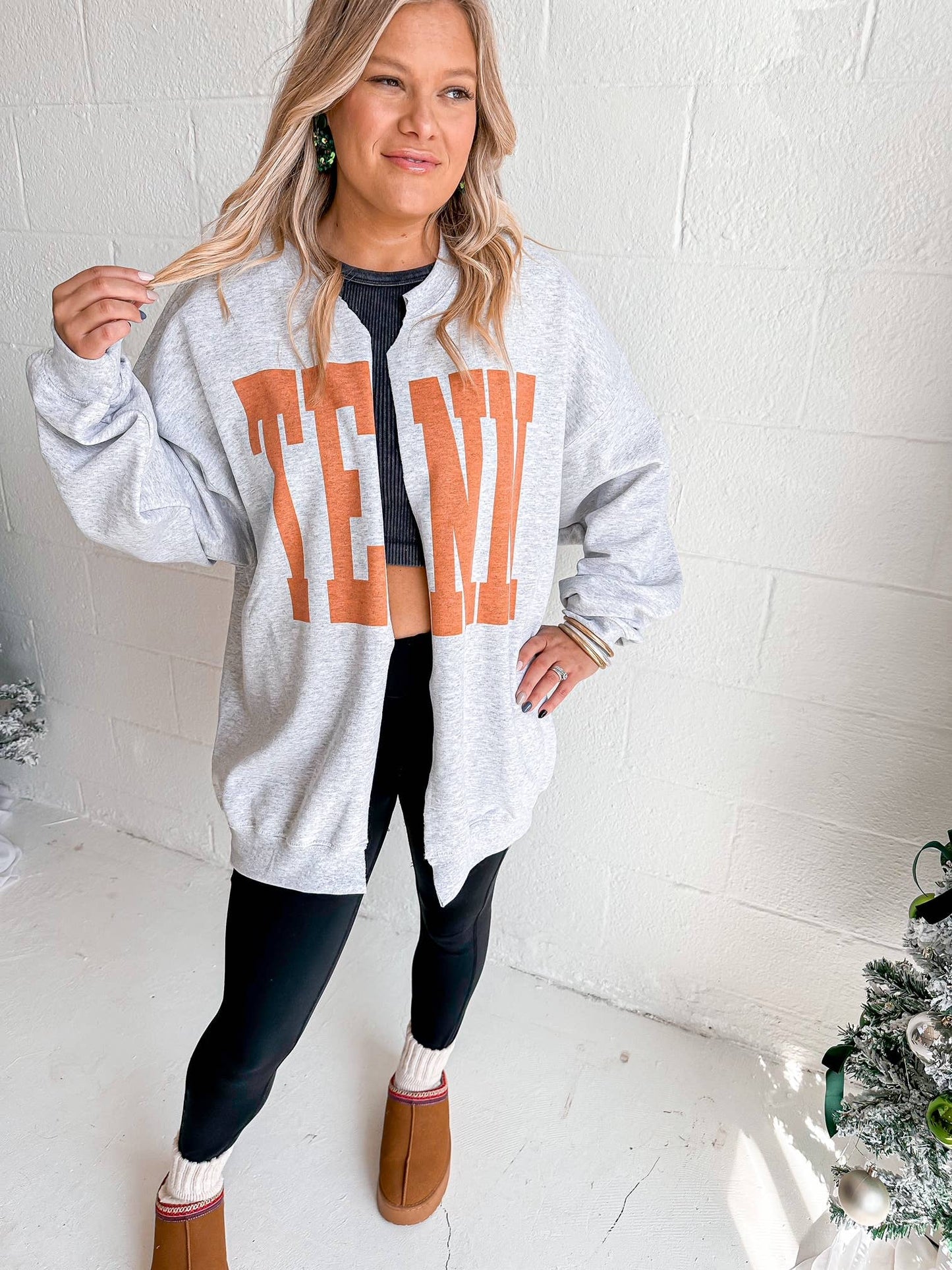 Tennessee Sweatshirt Cardigan