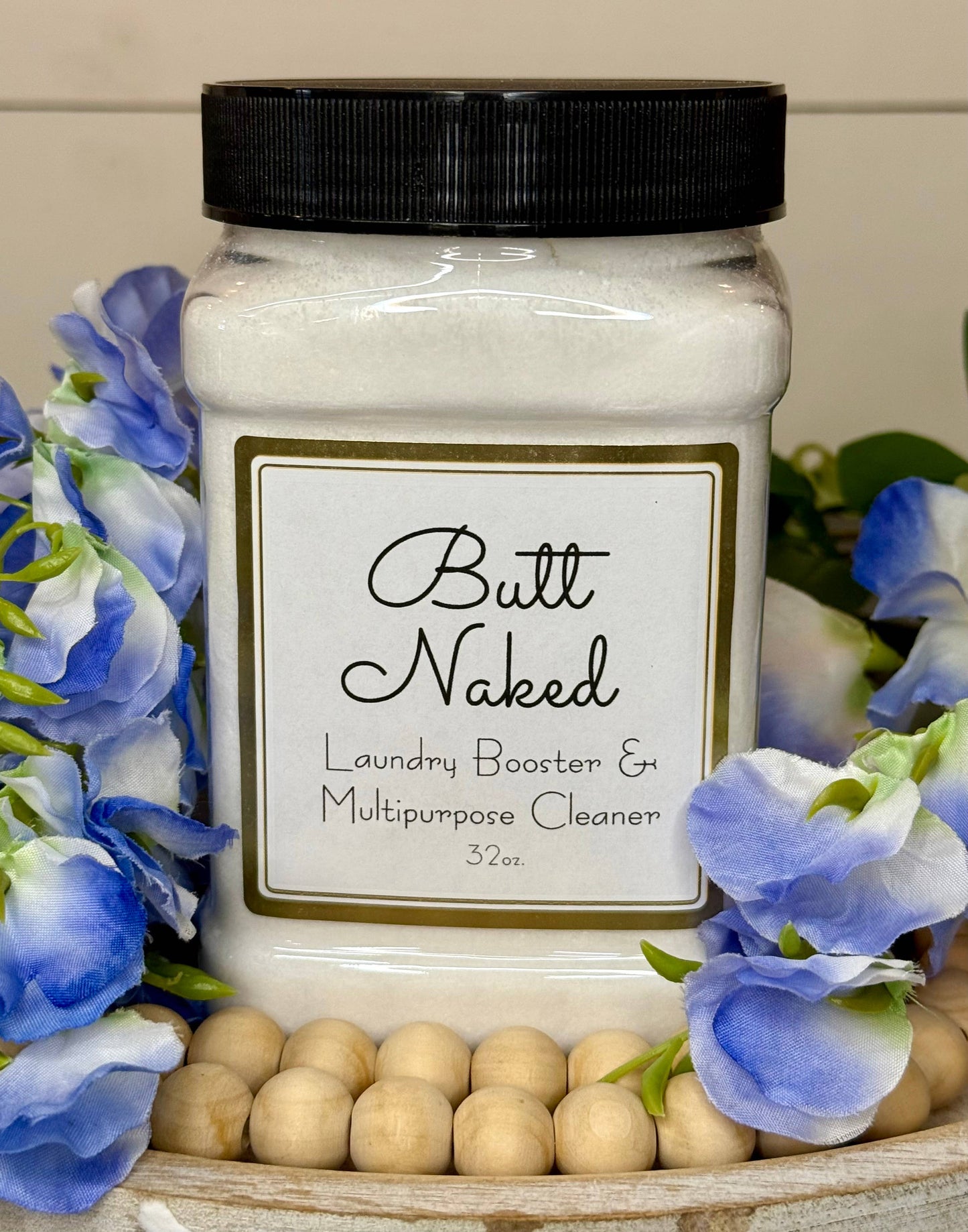 Butt Naked Laundry Booster & Multipurpose Cleaner – Tropical Scent 32oz
