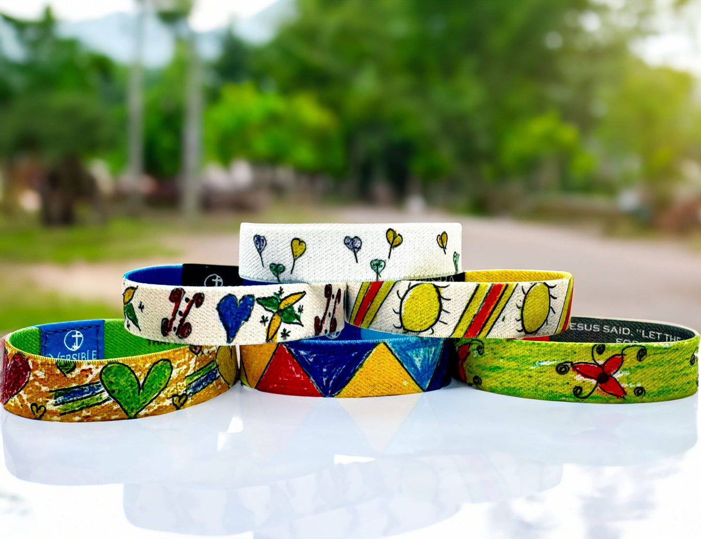 Versible Wristbands - Survivor Series - Love Blossoms