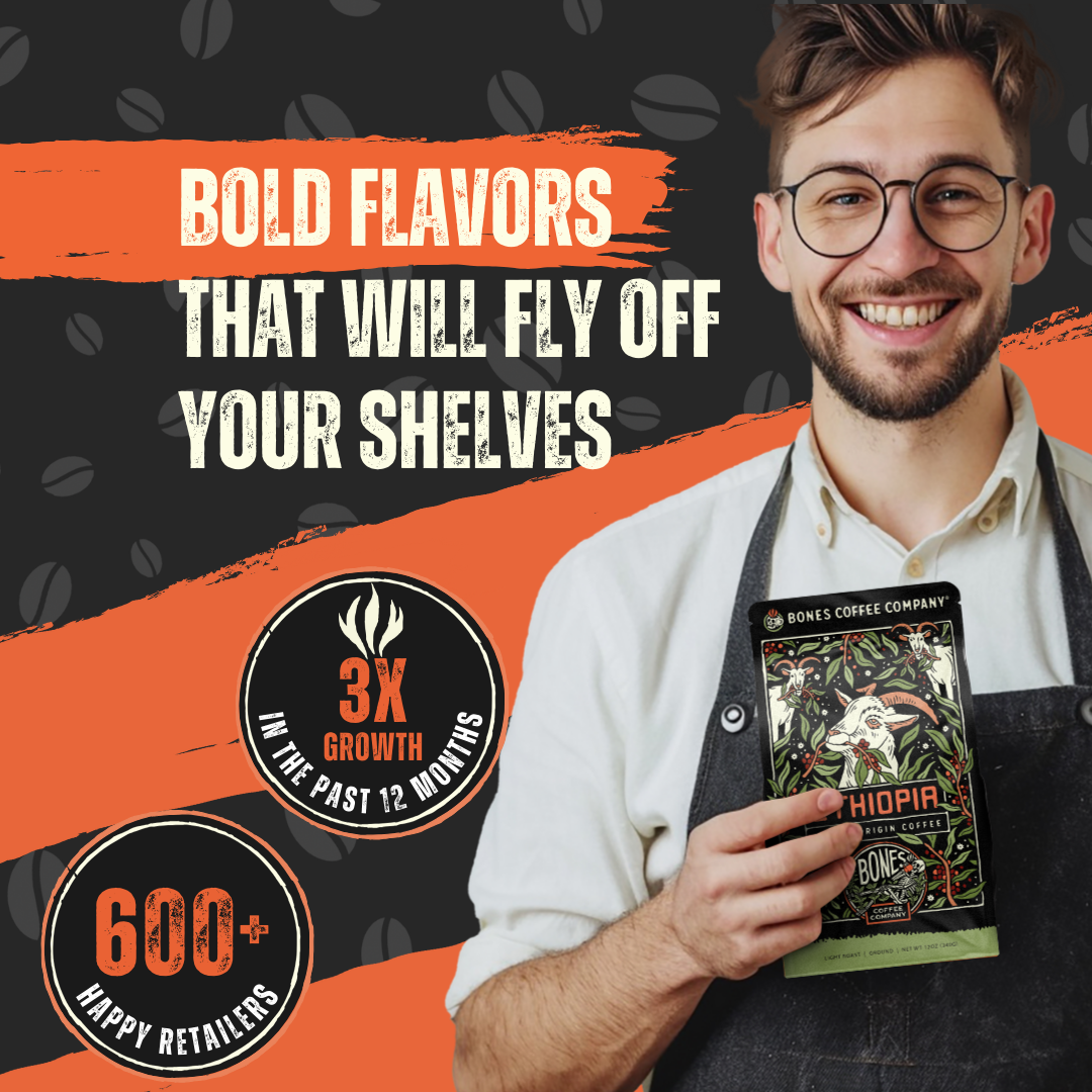 Bones Salty Siren Flavored Ground 12 oz Coffee
