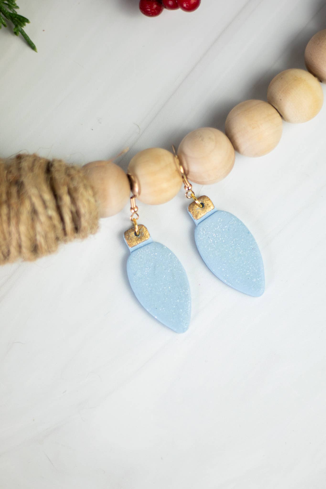 Sparkly Bulb Dangles