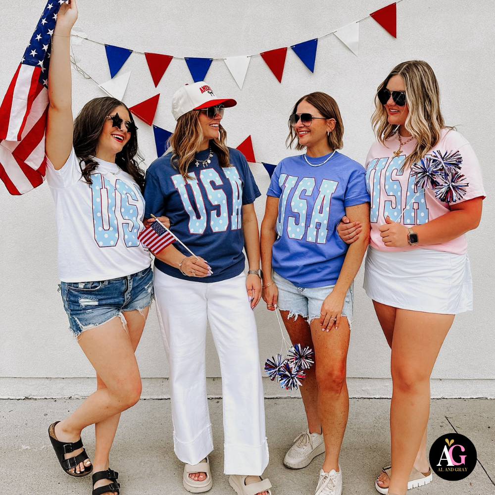 USA Comfort Colors Graphic Tee