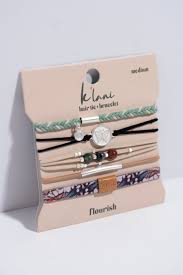 K'Lani Flourish Hair Tie & Bracelet Set