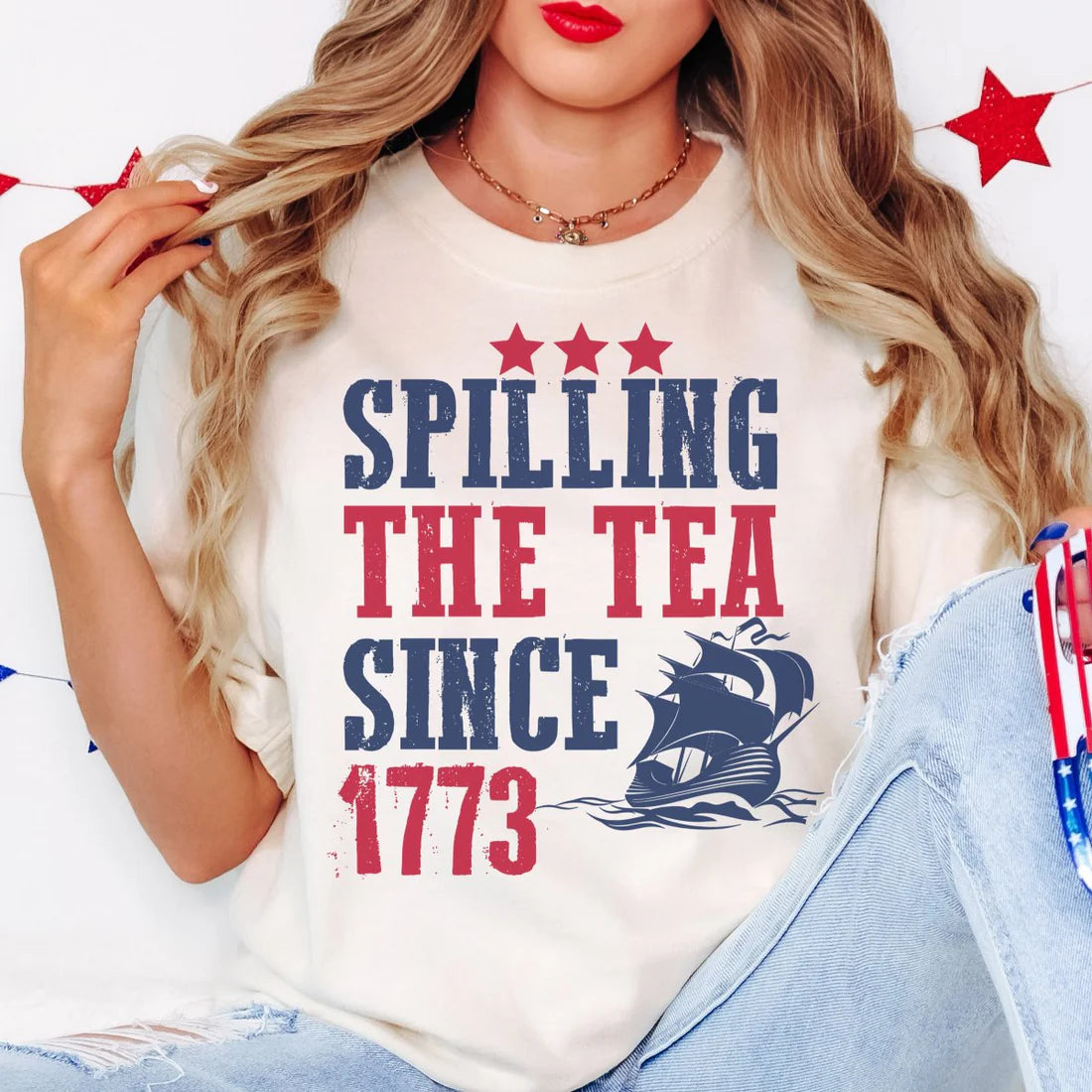 Spilling the Tea Since 1773 Tee