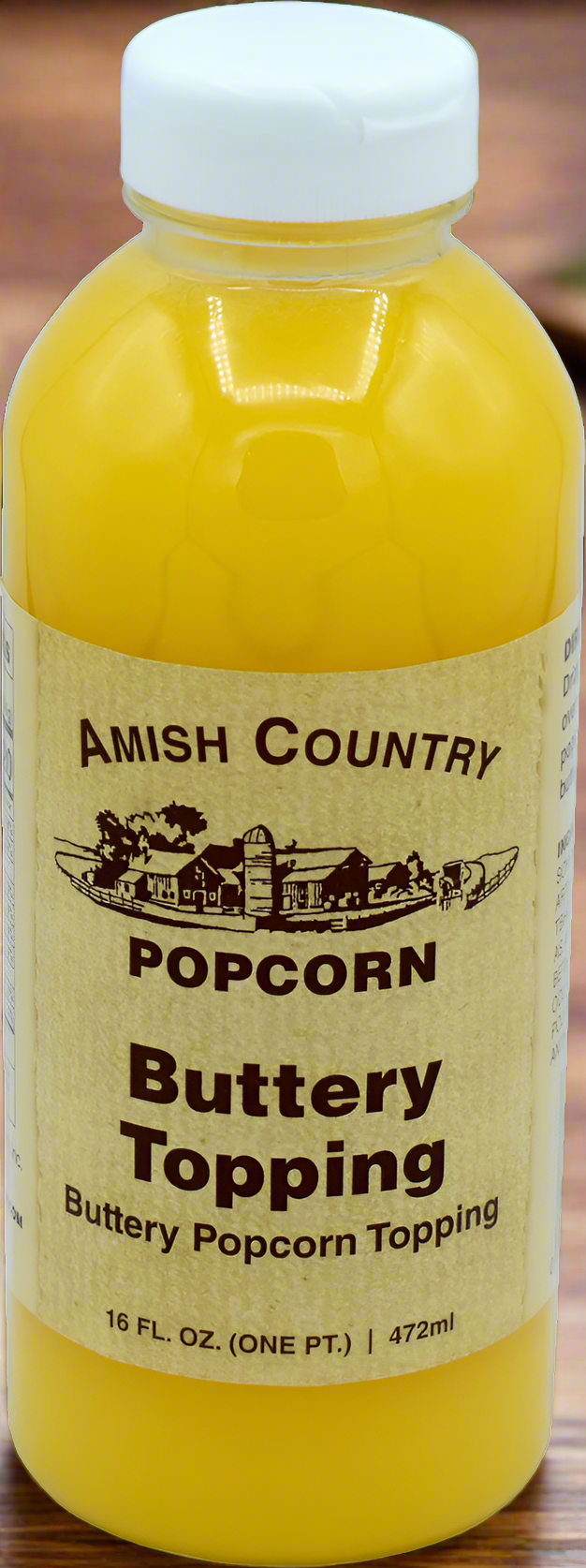 Bottle of Buttery Topping