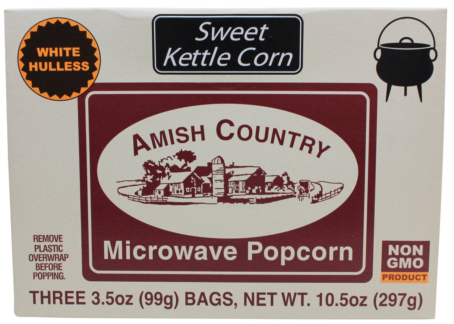 Amish Country Microwave Kettle Popcorn 3 pack