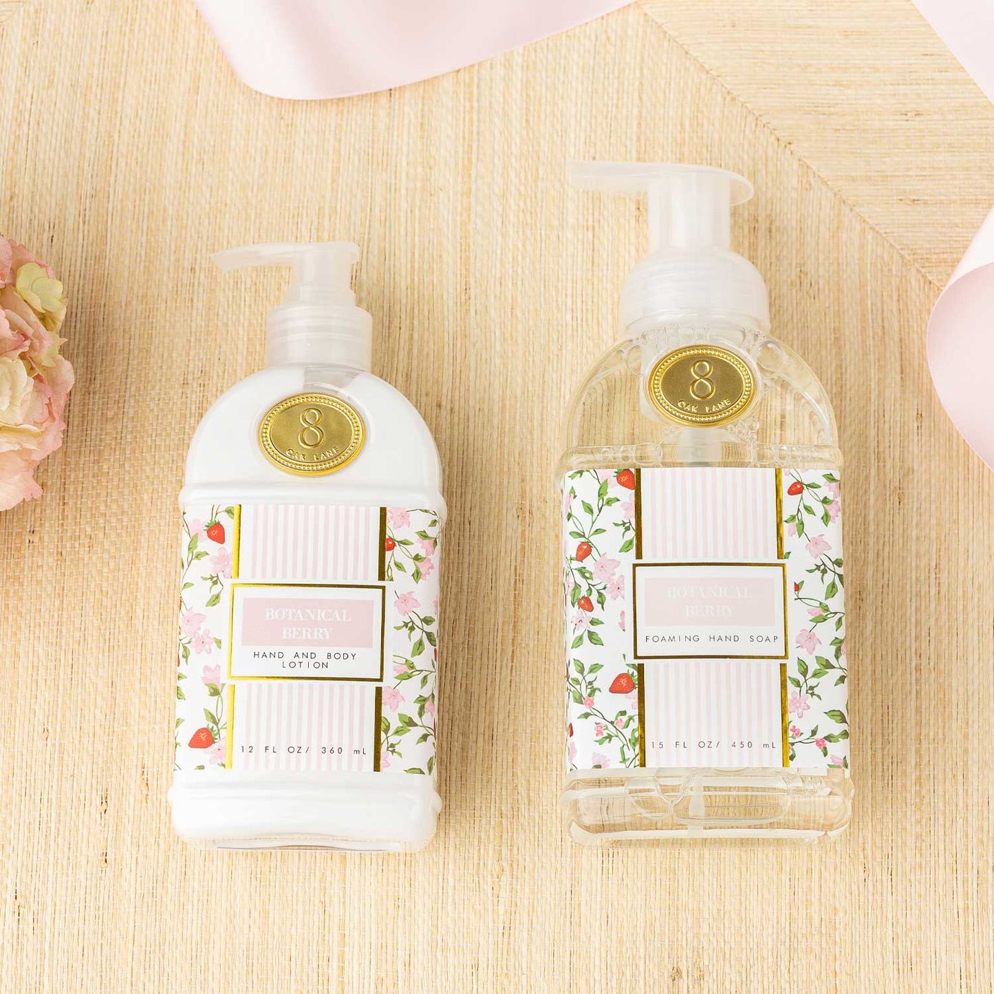 8 Oak Lane Botanical Berry Hand & Body Lotion – Hydrating Shea Butter Lotion