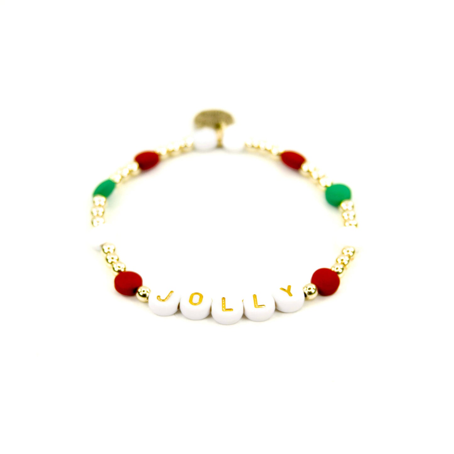 Merry 18K Gold & Enamel Christmas Bracelet