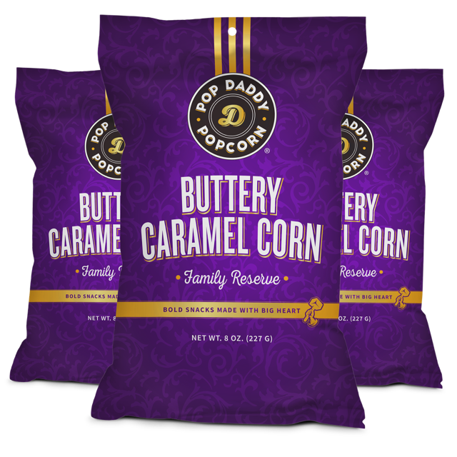 Pop Daddy - Premium Buttery Caramel Corn Family Reserve 8oz.