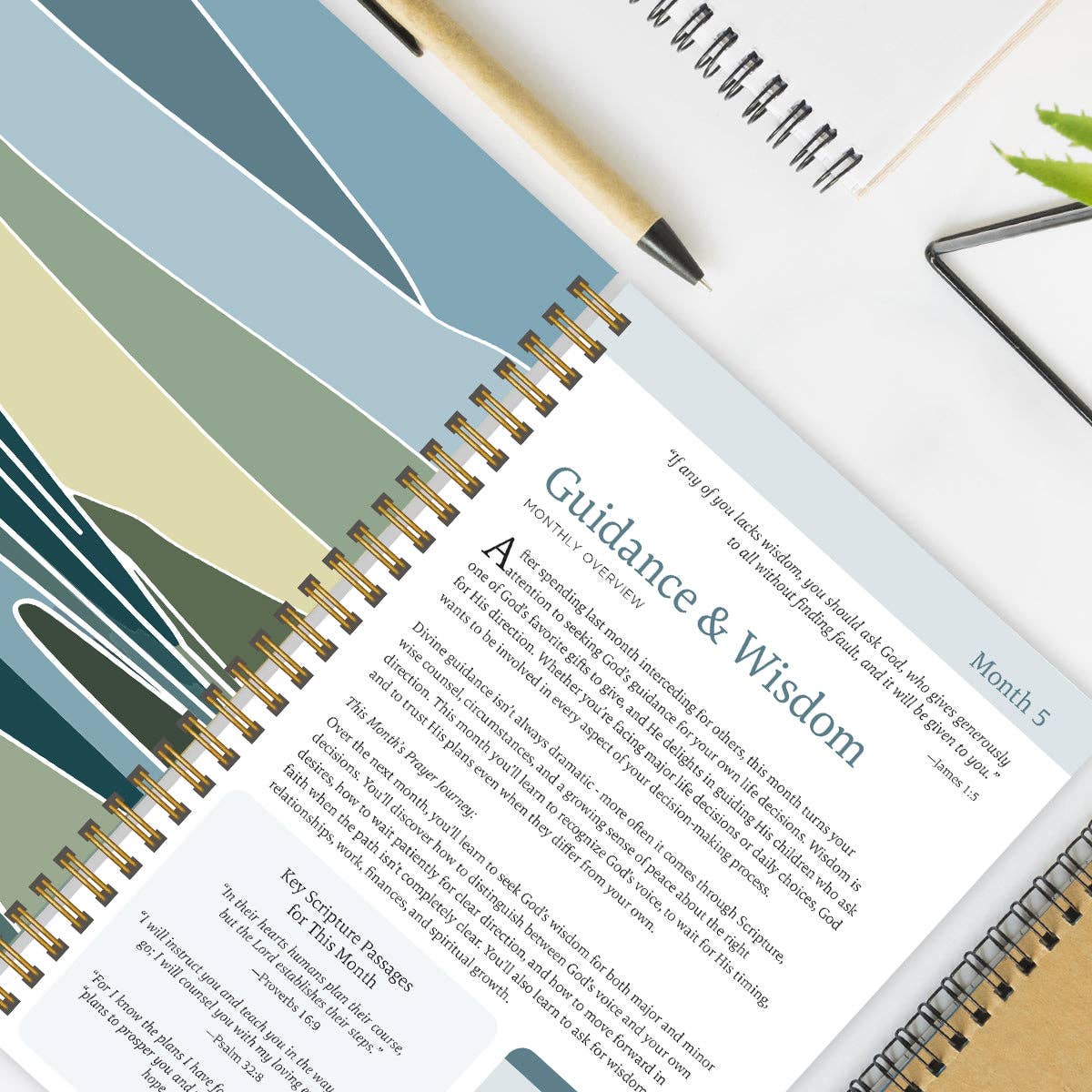 Spiral Bible A Year In Prayer: A Journey of Daily Prayer and Reflection