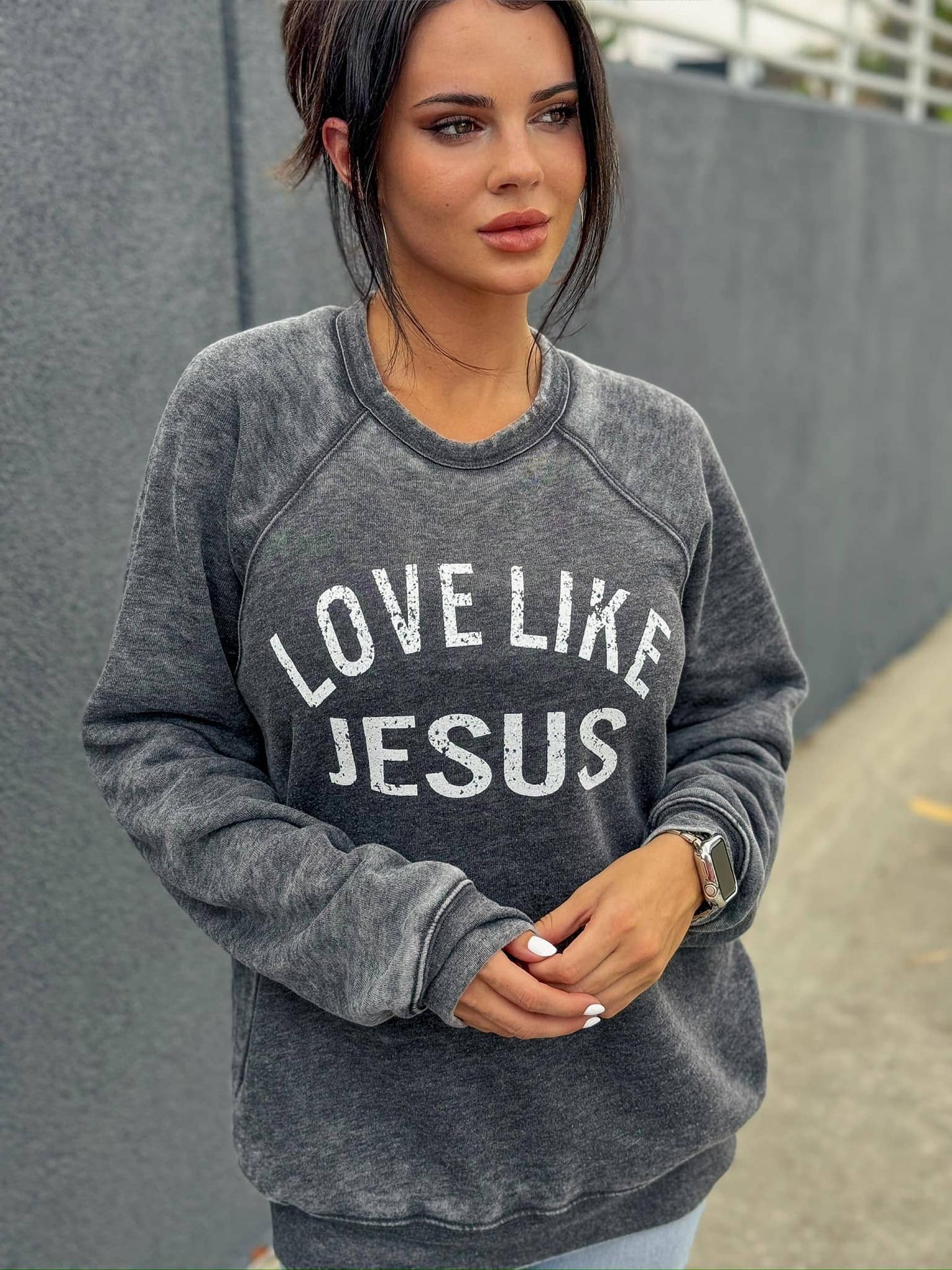 Love Like Jesus Long Sleeve Fleece