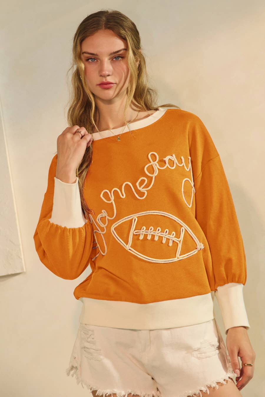 Oversized Gameday Sweatshirt