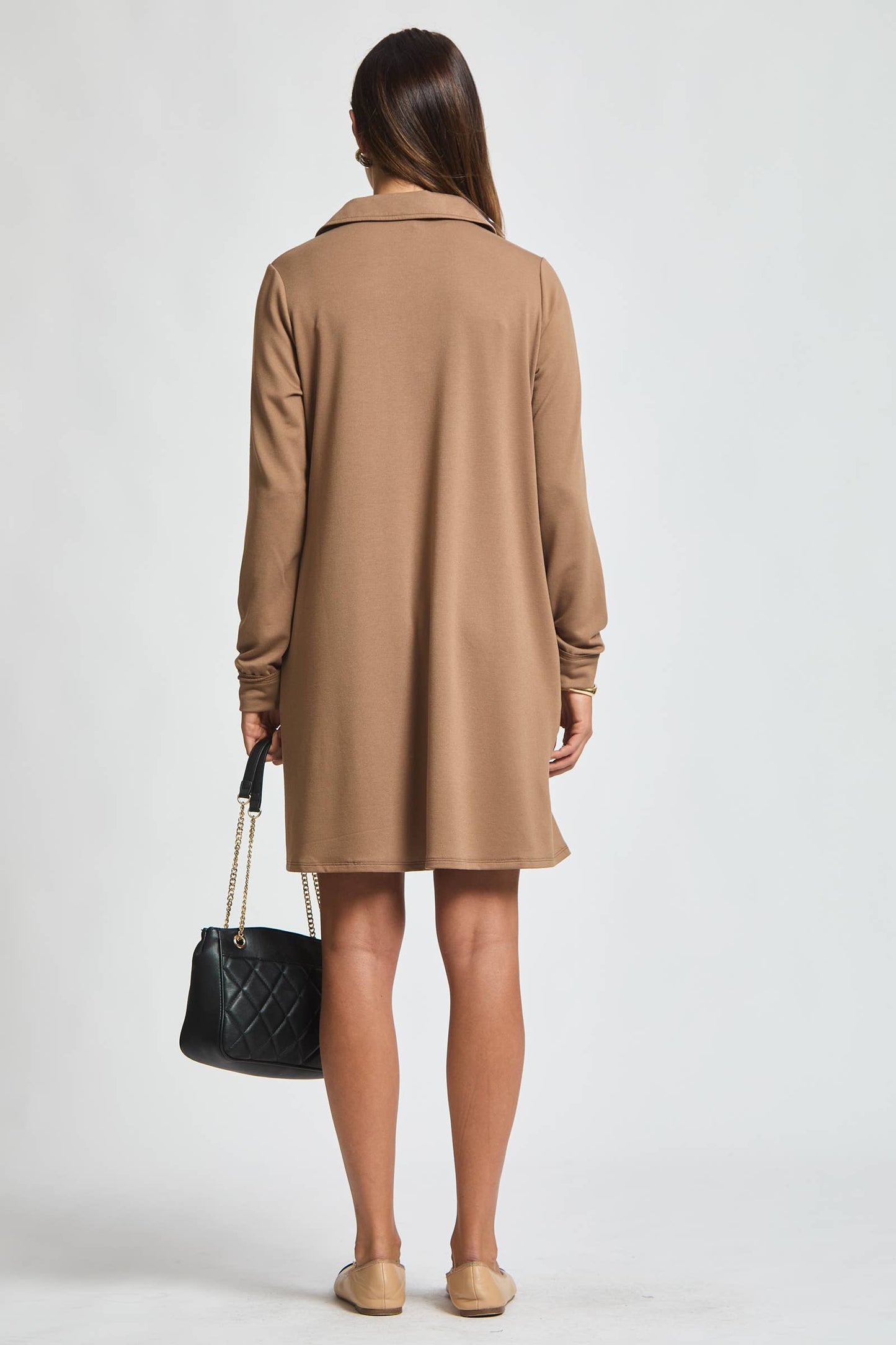 Dear Scarlett French Terry A Line Dress