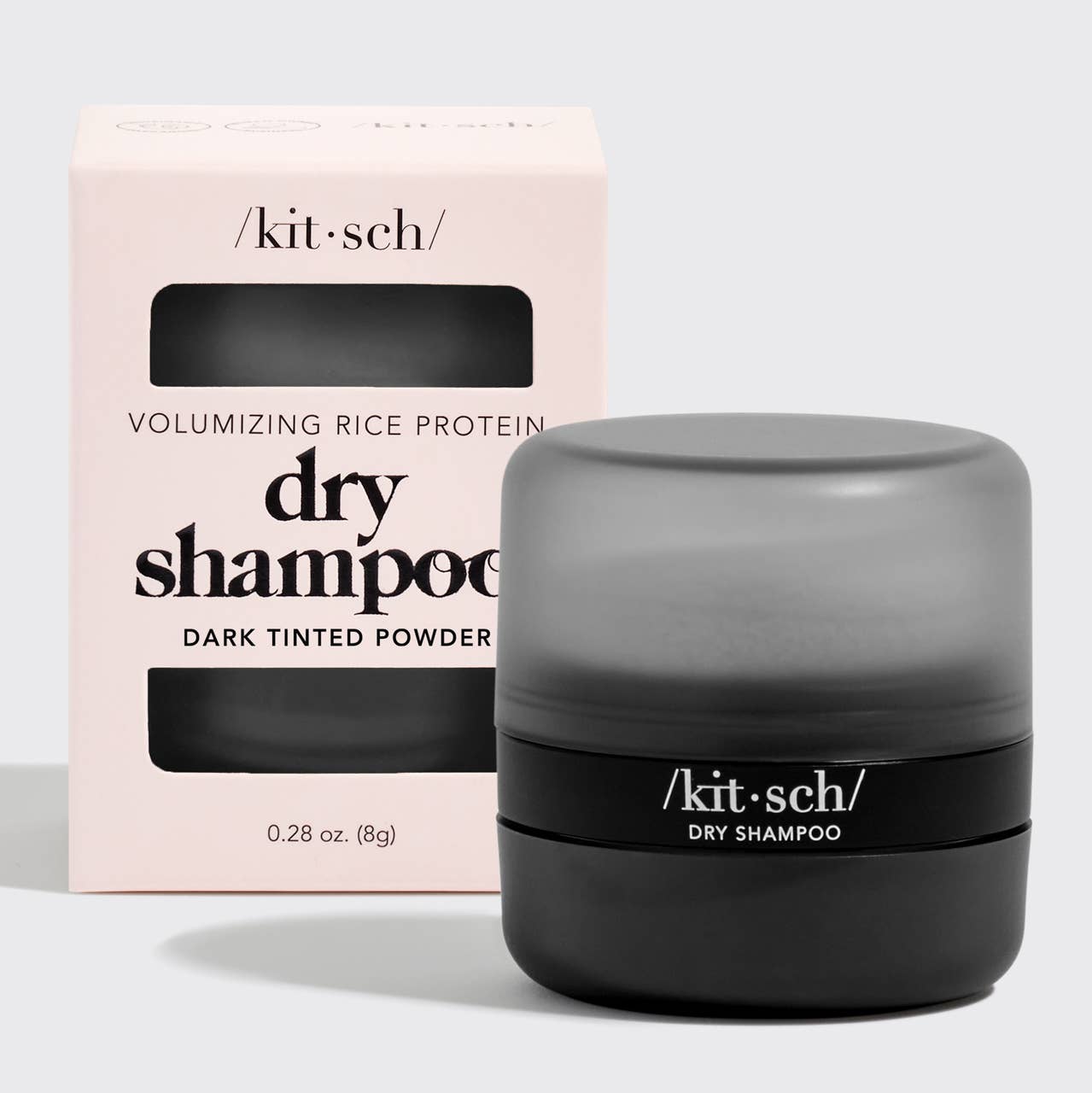 Kitsch Volumizing Rice Protein Dry Shampoo - Dark Tinted Powder