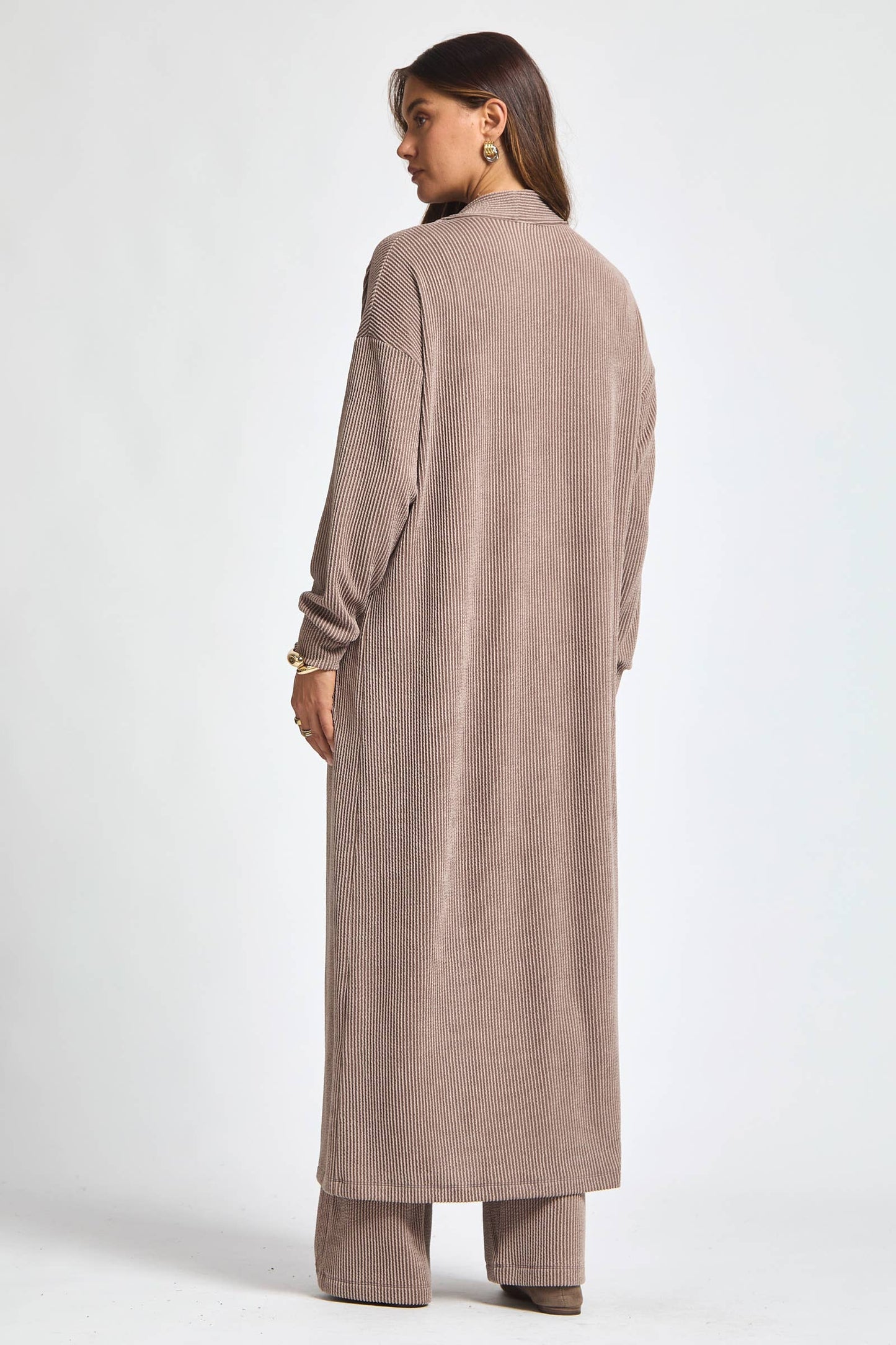 Dear Scarlett Longline Cardigan + Relaxed Pants Set