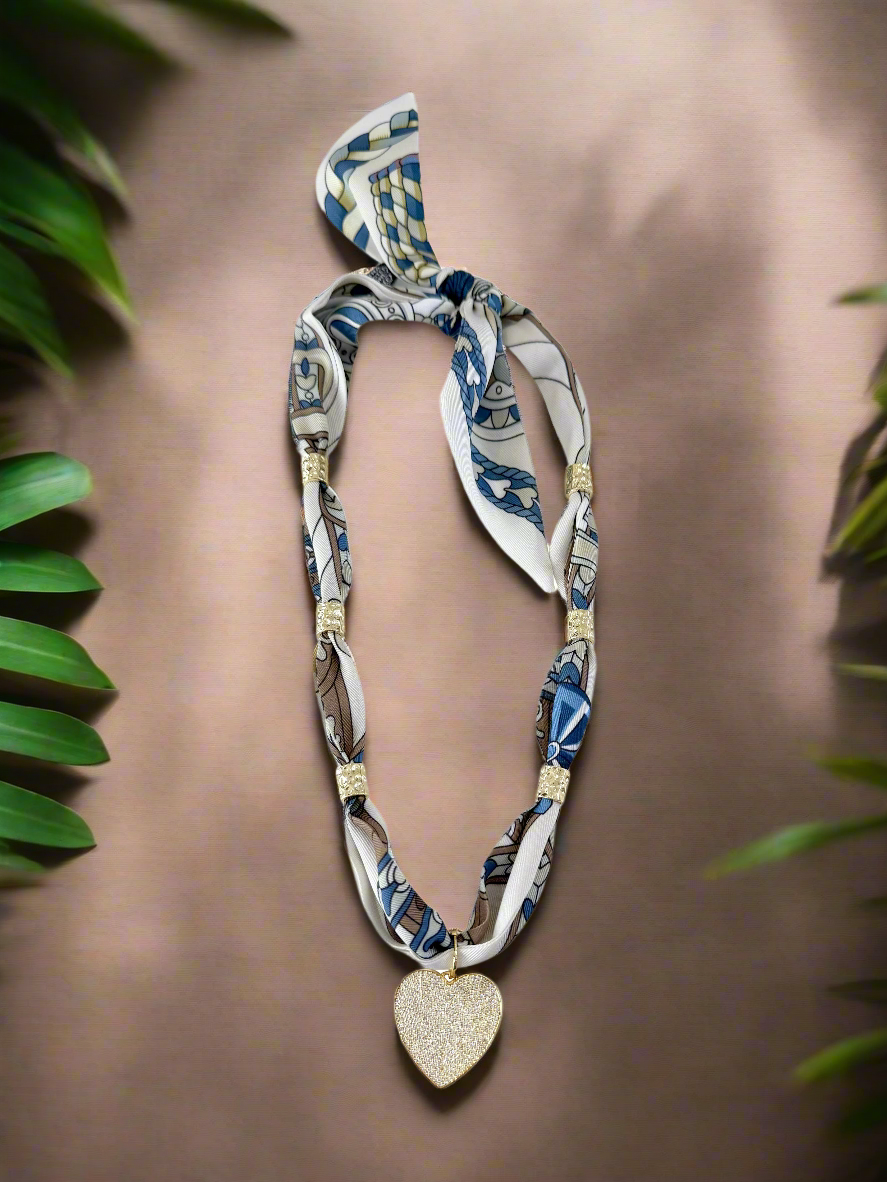 Georgia Scarf Necklace