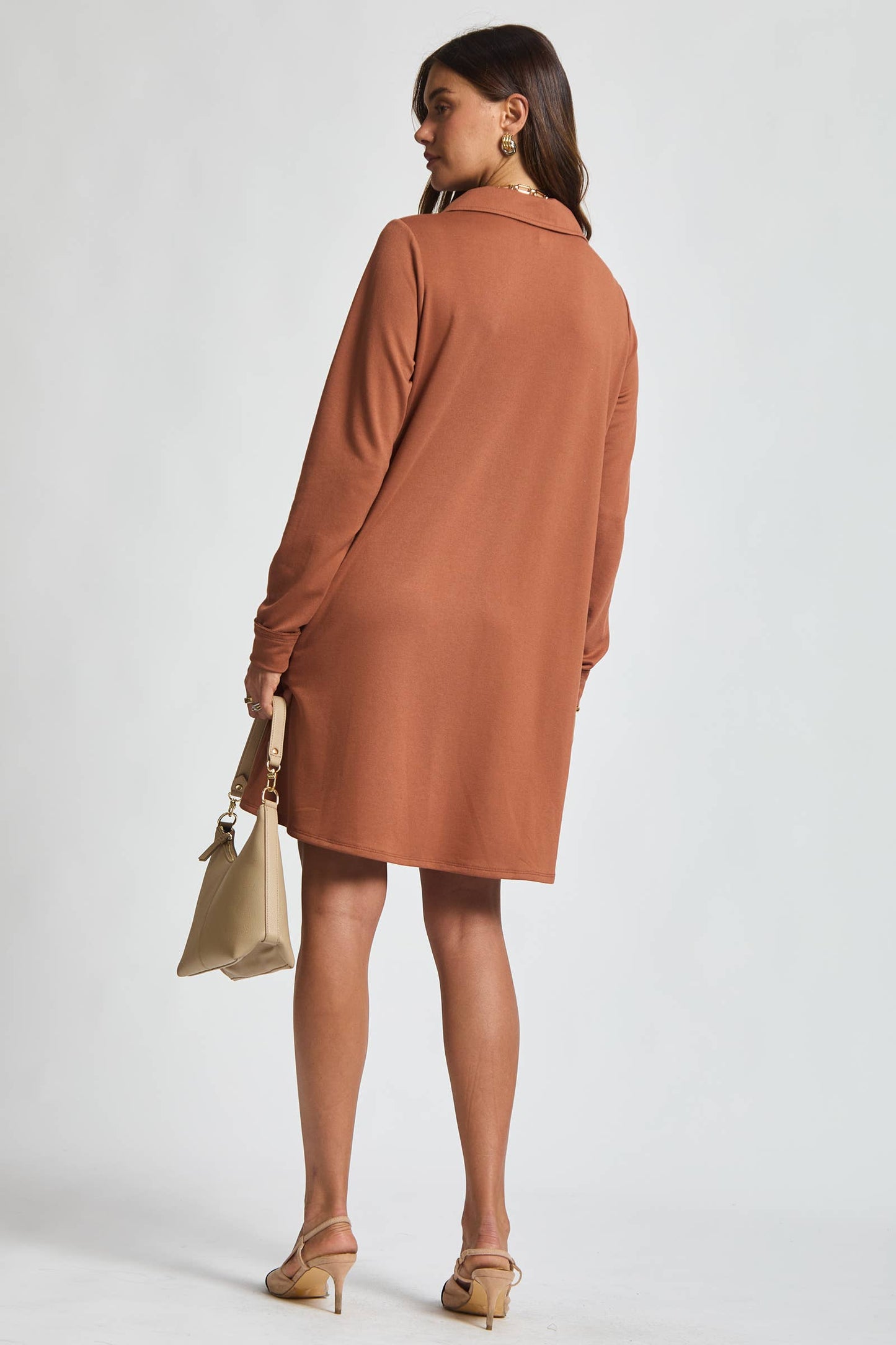 Dear Scarlett French Terry A Line Dress