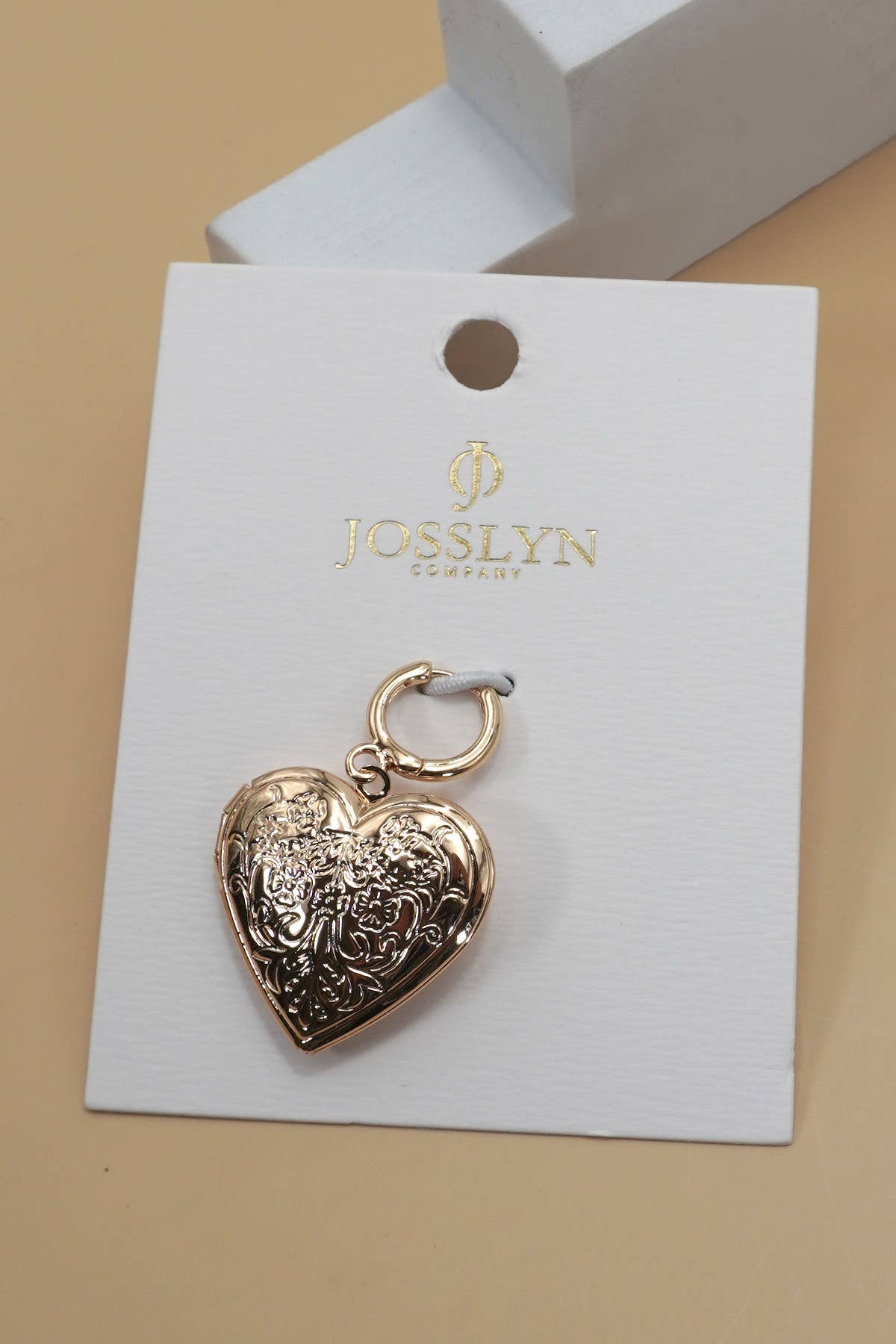 Heart Charms for Scarf Necklace