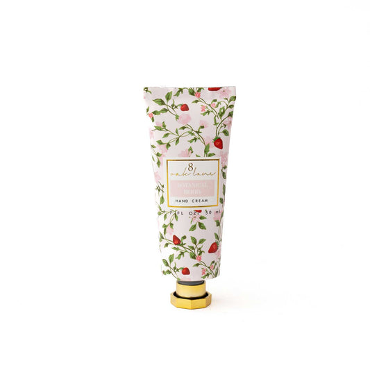 8 Oak Lane Botanical Berry Hand Cream – Berry Scented Shea Butter Lotion 50ml