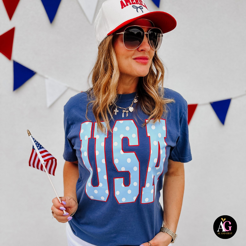 USA Comfort Colors Graphic Tee