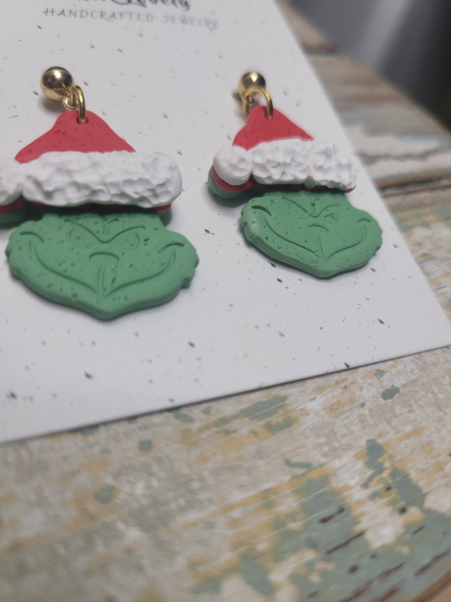 Grinch Earrings