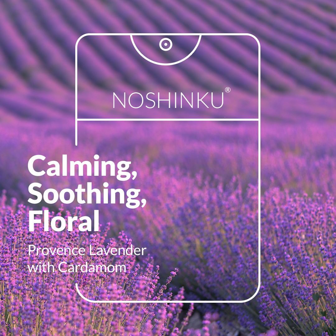 Noshinku Lavender Pocket Hand Sanitizer – Refillable Moisturizing Sanitizer
