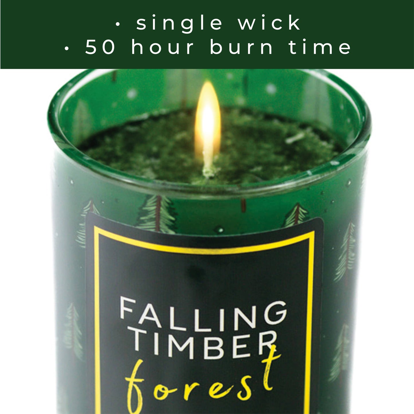 A Cheerful Giver Falling Timber Forest - Seasonal Candle