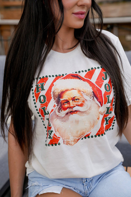 Vintage Santa Christmas Tee