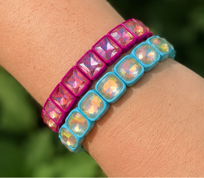 Taylor Elliott Stretch Gemstone Bracelet | Assorted Colors