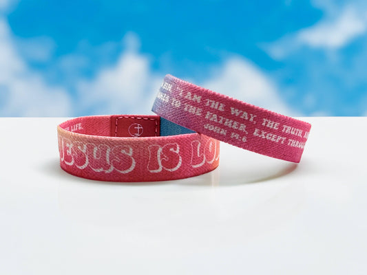 Happy Vibes / John 14:6 Wristband