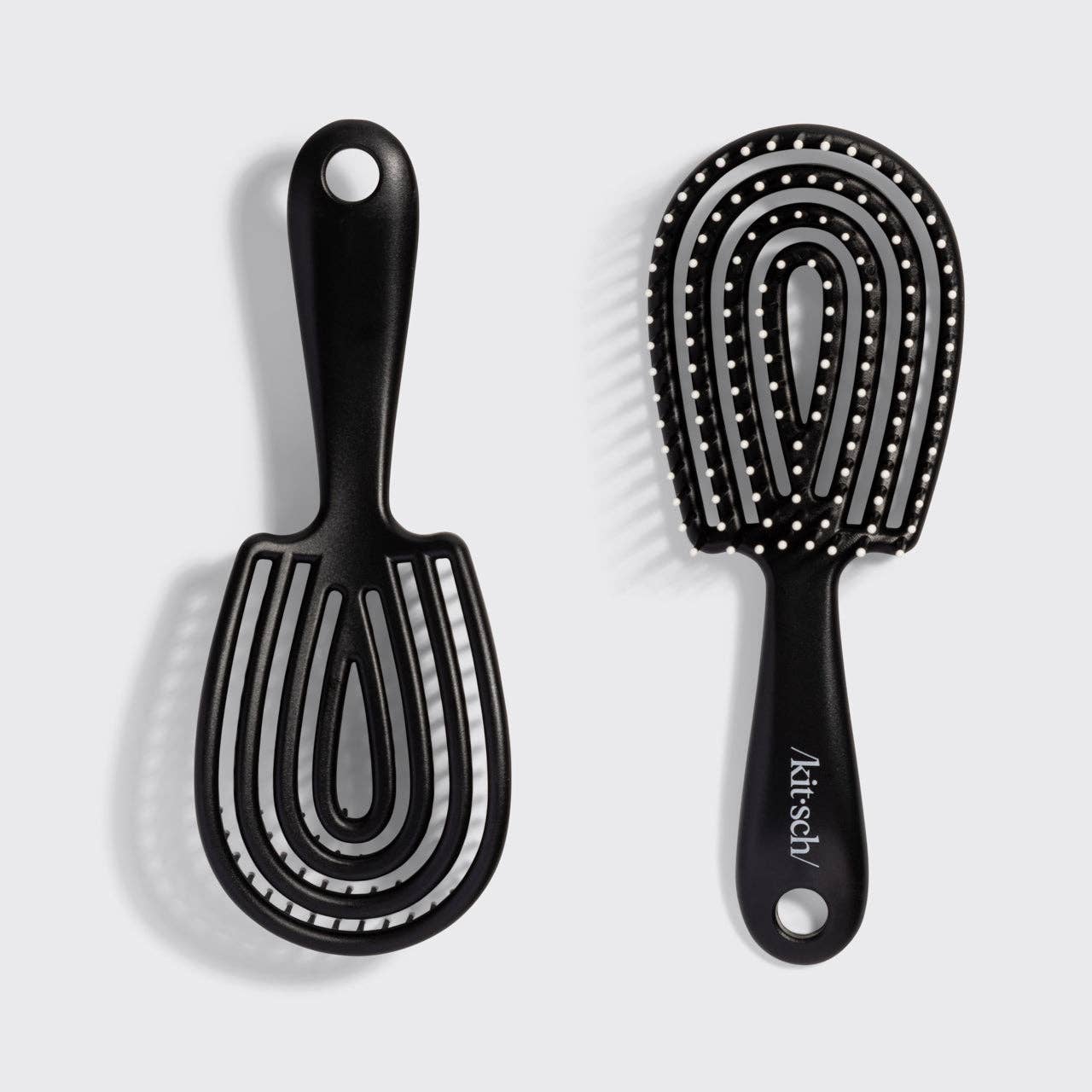 Kitsch Mini Black Detangling Flexi Brush