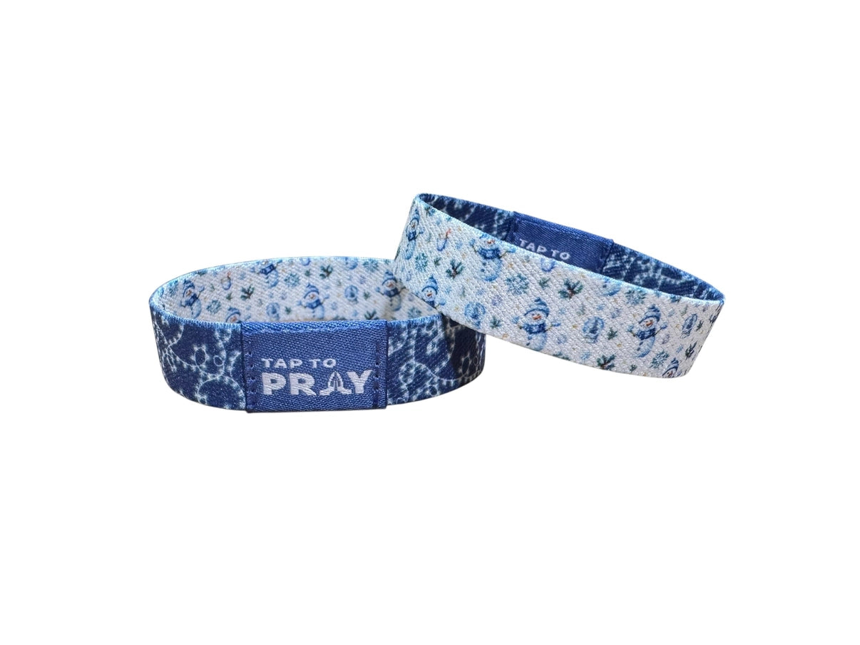 Versible Tap To Pray Frosty Lights Wristband