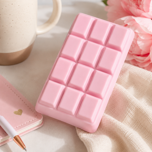 Pink Chocolate Bar Squishy Toy – Slow Rise Sensory Fidget