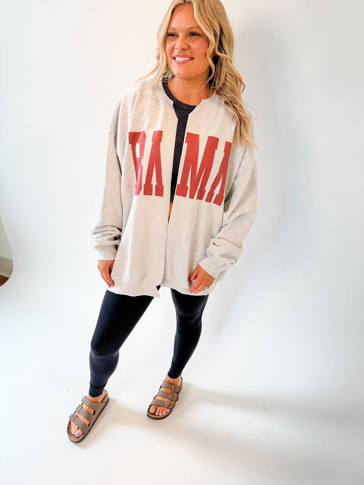 Bama Sweatshirt Cardigan