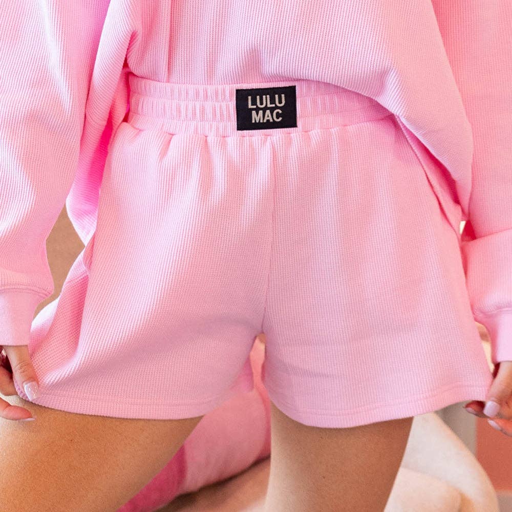 Lulu Mac Waffle Knit Shorts