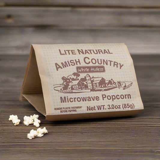 Amish Country Microwave Lite Natural Popcorn Singles