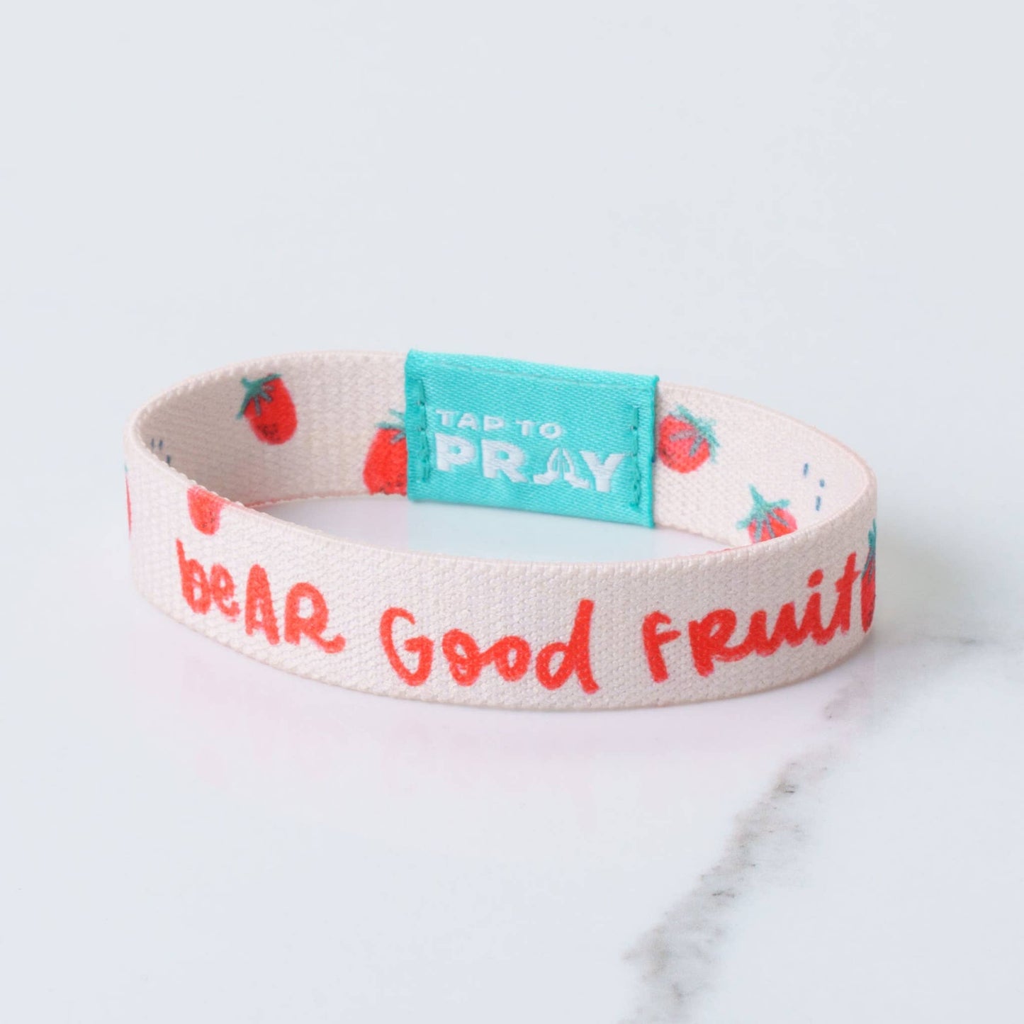 Versible Tap To Pray-Kingfolk Series Wristband-Bear Good Fruit