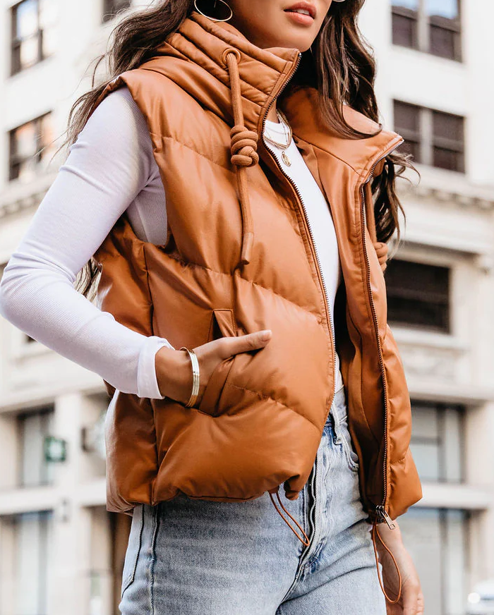 Hooded Puffer Vest