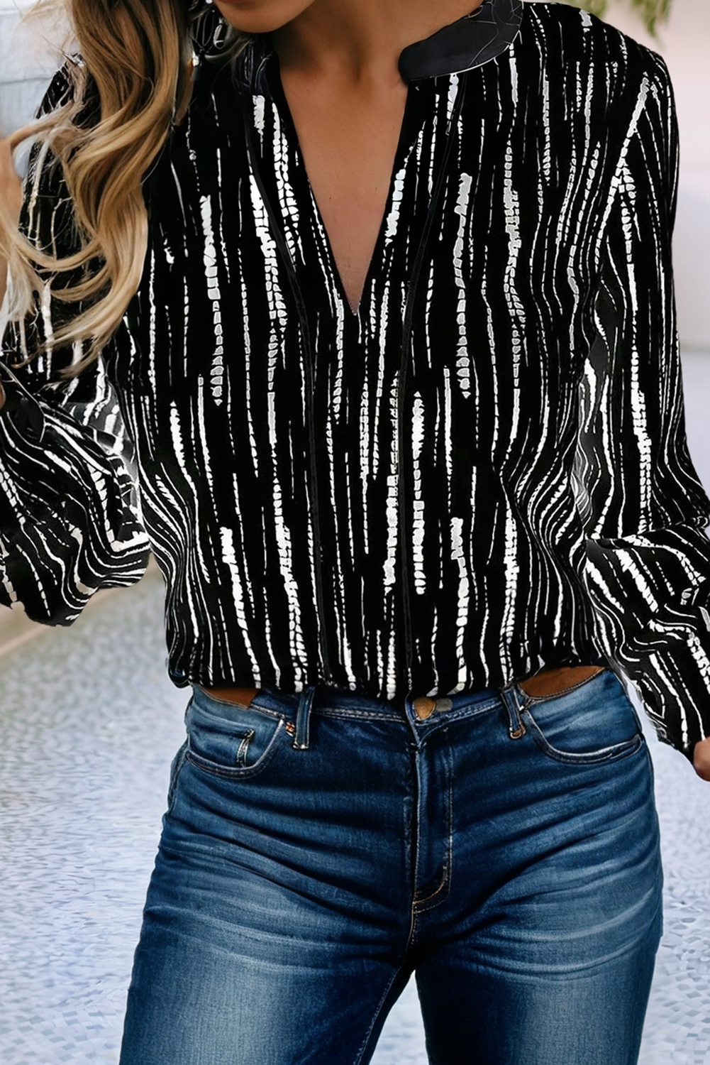 Center of Attention Silky Top
