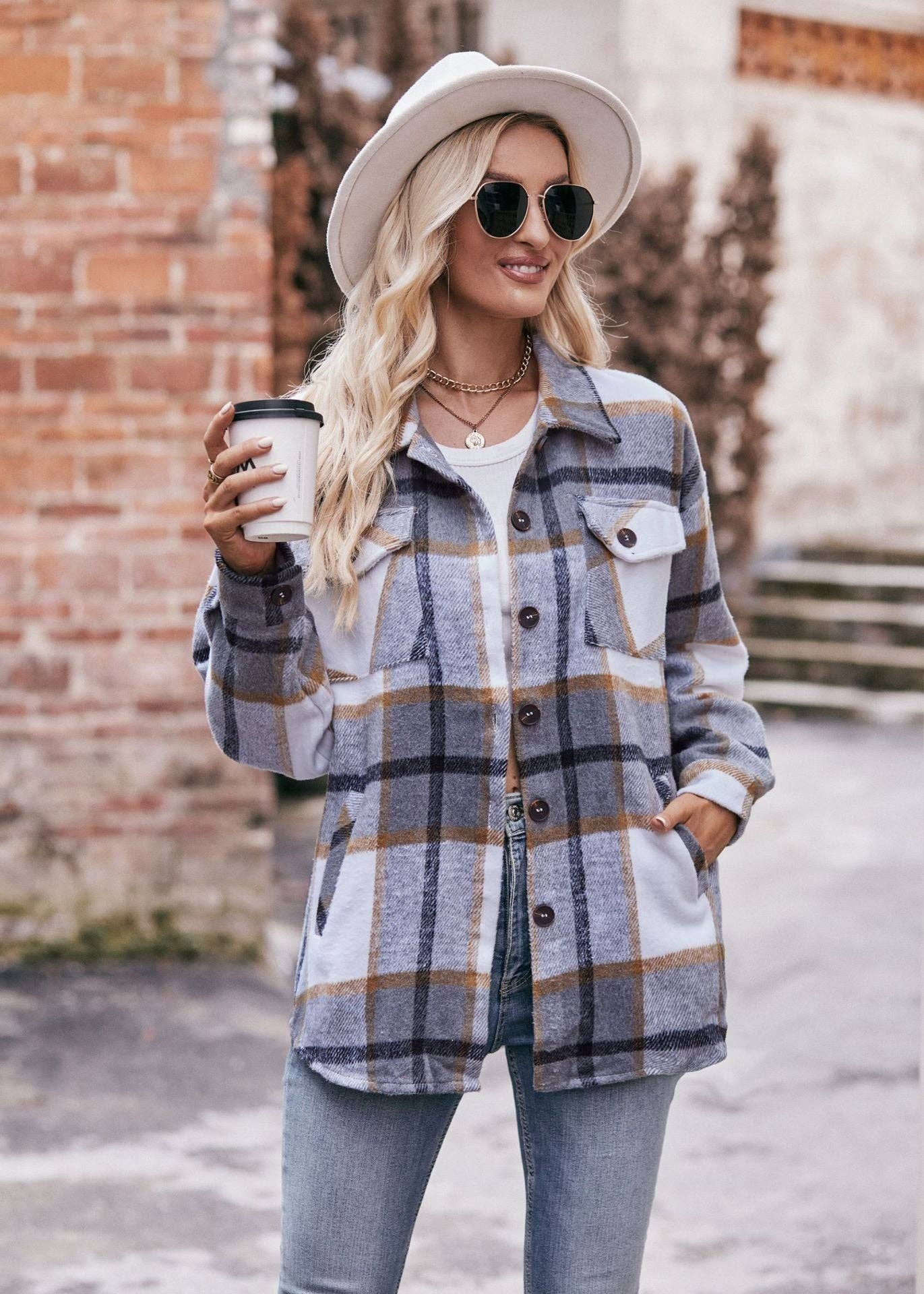 Women's Plaid Shacket