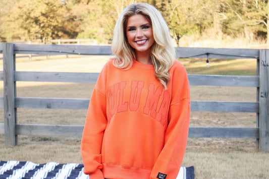 Lulu Mac Orange on Orange Sweatshirt