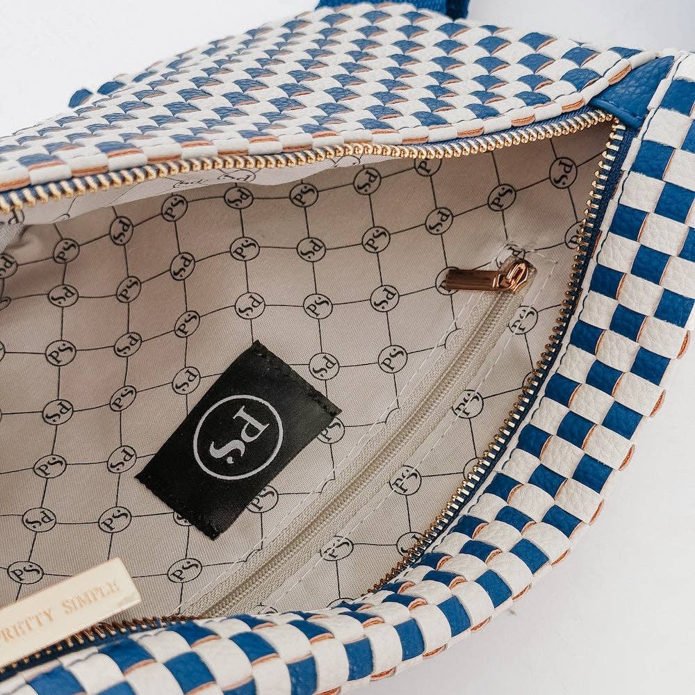 Pretty Simple Westlyn Woven Belt Bag Crossbody